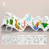 Children's Drawing Roll Sticky Color Filling Paper