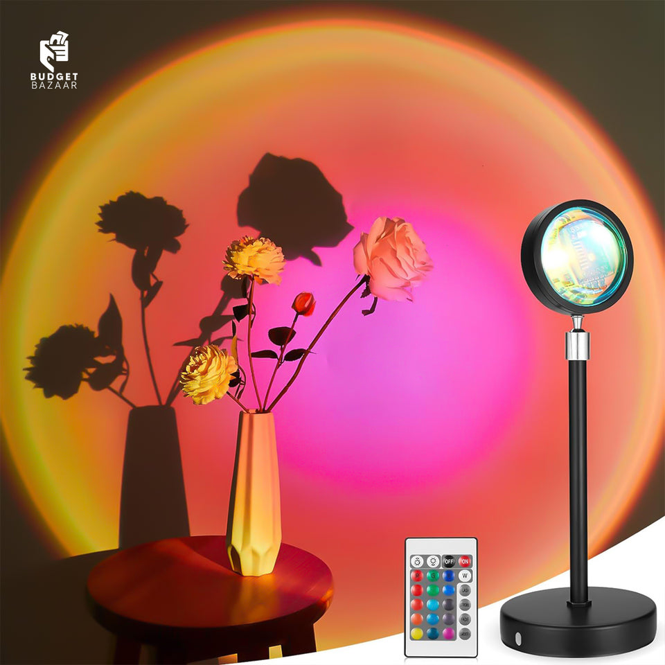 Sunset Lamp,16 Colors Sunset Projection Lamp