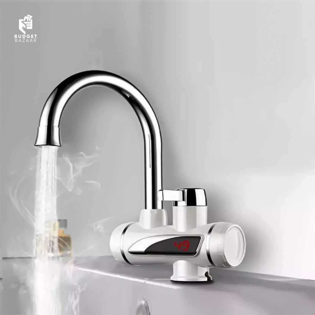 Instant Electric Water Heater Tap with LED Temperature Display