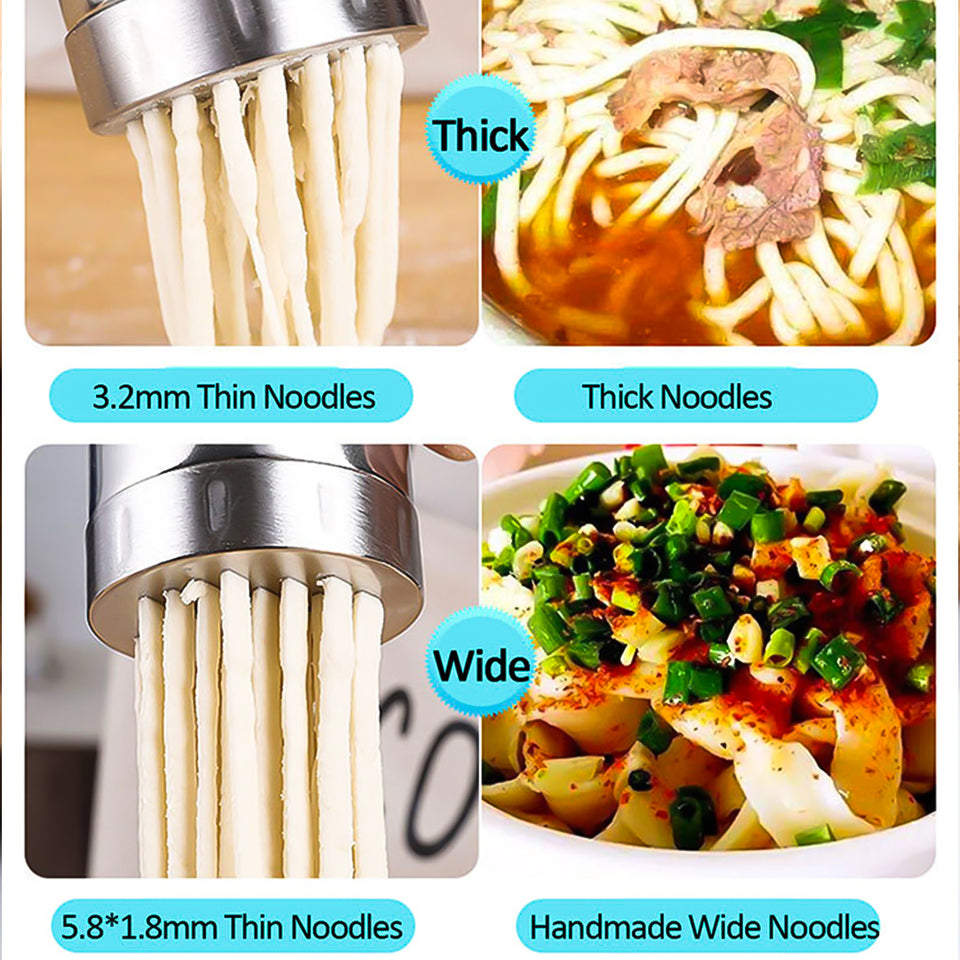 Manual Noodle Making Machine With 6 Noodle Moulds