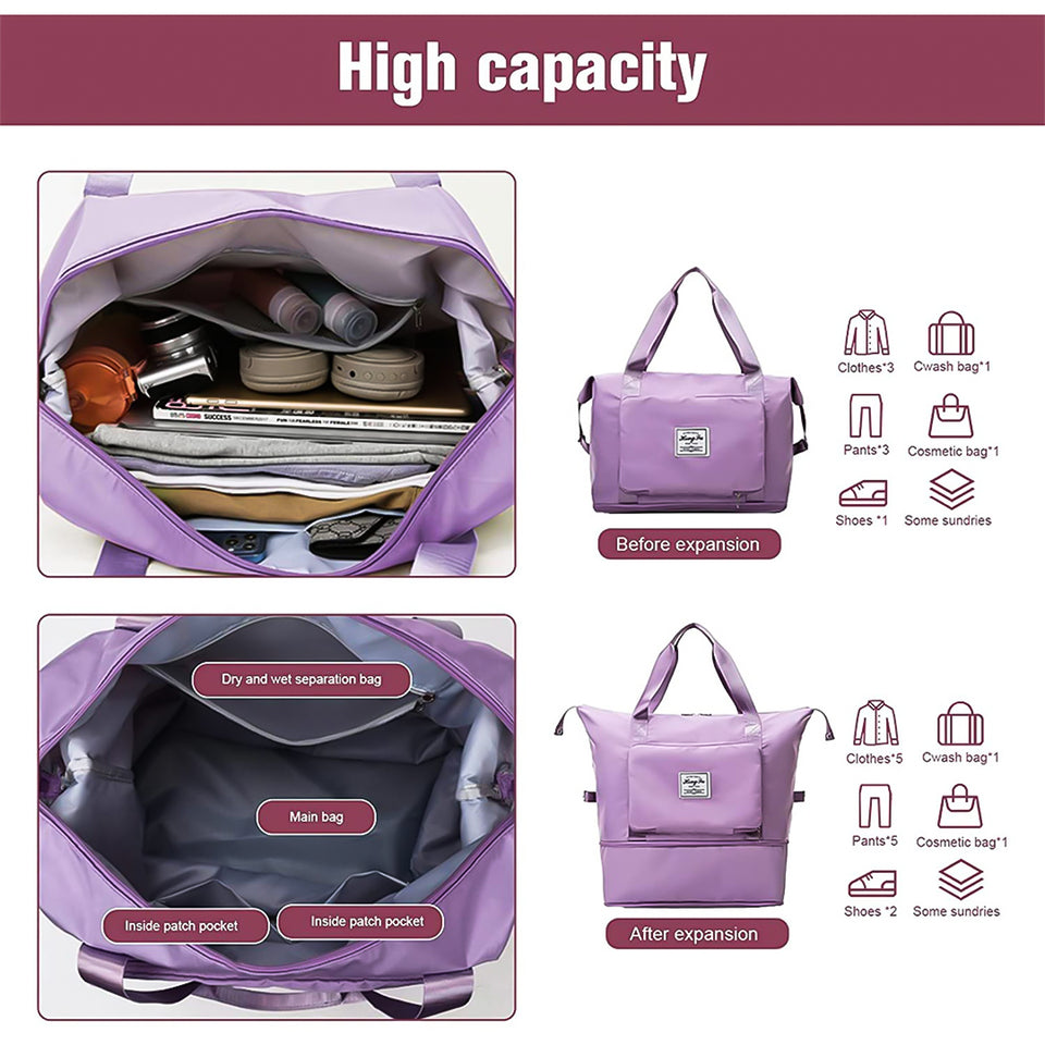 Folding Travel Bag Portable Large Capacity